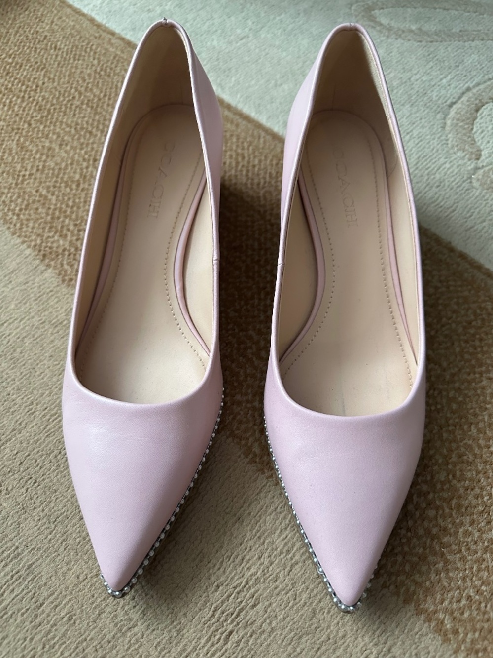 Pink Coach heels
